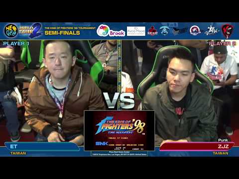 ET vs ZJZ (曾家鎮) - KOF '98 Neo Geo World Tour Season 2 Las Vegas Stop Winners Final