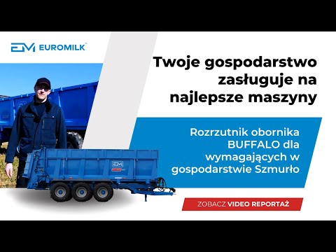 BUFFALO - pokaz pracy rozrzutnika