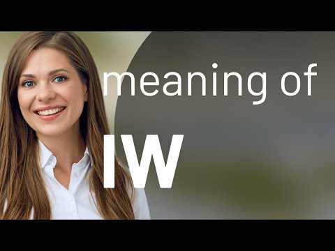 Iw — meaning of IW