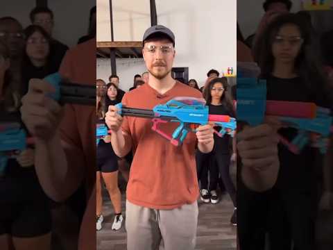 Mr.Beast Nerf War Plot Twist! 😳 #shorts #viral