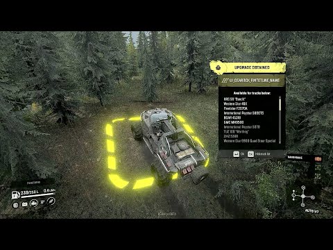 SnowRunner, Wisconsin PTS, Ep.7 (Got Last Watchtower, Activated All Jobs, Found Finetune Gearbox!!)