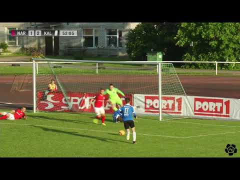 14. voor 2019: JK Narva Trans - JK Tallinna Kalev 2:2 (1:1)