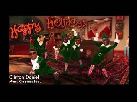 Clinton Daniel - Merry Christmas Baby (cover) LIVE!