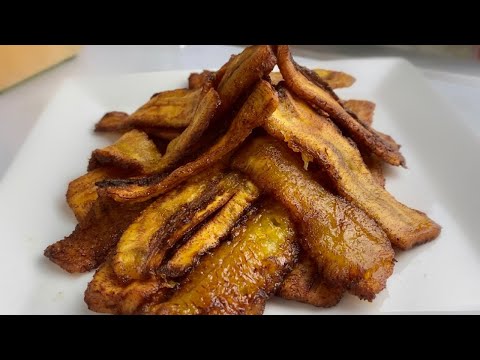 HOW TO MAKE FRIED PLANTAIN JAMAICAN STYLE