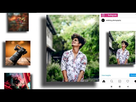 Instagram 3d Shadow Photo Editing | Shadow Behind The Image | Picsart Photo Editing Toturial
