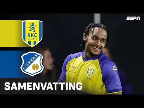 NAZJIR HELD SCOORT NA HEERLIJKE KAPBEWEGING 🪓 | Samenvatting RKC Waalwijk - FC Eindhoven