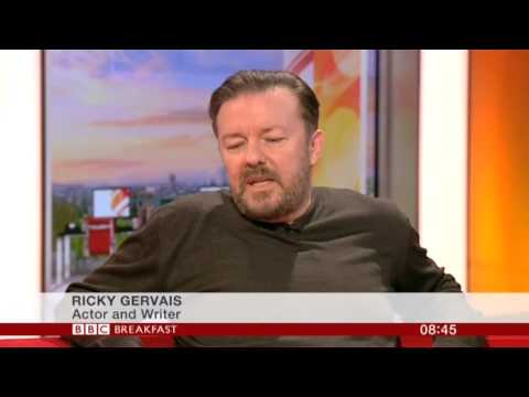 Ricky Gervais Derek Interview BBC Breakfast 2014
