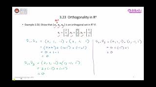 Orthogonality in Vector Space and Orthogonal Basis