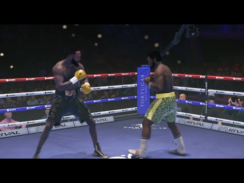 Joe Frazier vs Deontay Wilder Full Fight - Undisputed boxing simulation