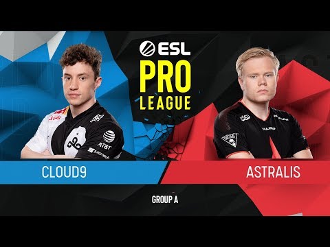 CS:GO - Astralis vs. Cloud9 [Inferno] Map 1 - Group A - ESL Pro League Season 9