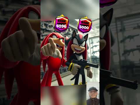 Who is the best ?🤔🤨 Sonic VS Shadow VS Knuckles #sonic #sonic3 #sonichedgehog