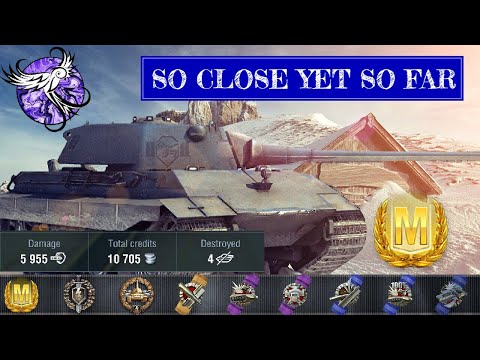 CLUTCHING VICTORY FROM THE JAWS OF DEFEAT *almost* | E50M 6K Damage 1v3 | World Of Tanks Blitz