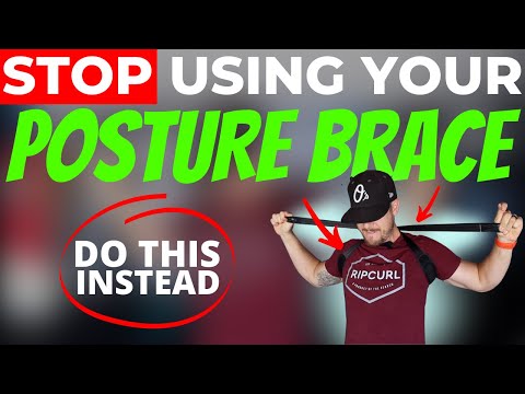 STOP Using Your Posture Corrector | Fix your posture with these exercises