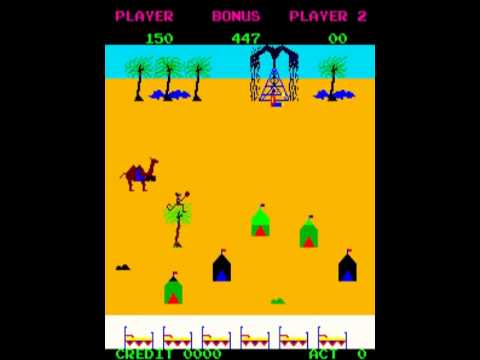 Harem MAME Gameplay video Snapshot -Rom name harem-