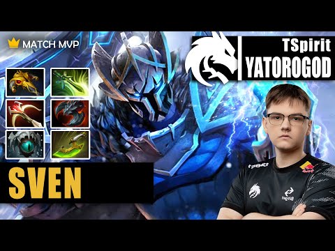 Sven Safelane | TSpirit.YATOROGOD | THE MOST BROKEN BUILD FOR SVEN 7.31D | 7.31d Gameplay Highlights