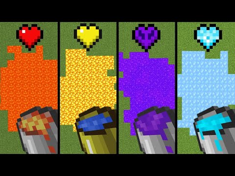 Mind-Blowing Minecraft Heart Variations