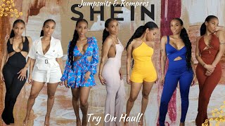 Download lagu Shein | Try On Fashion Haul | Jumpsuits & Rompers | Honest Review mp3