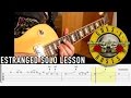 'Estranged' by GNR - 1st Guitar Solo - Lesson with TABS