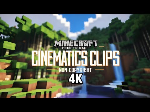 Insane Minecraft 4k Cinematic Clips! Free to Use | Non Copyright