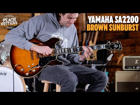 Yamaha SA2200 - Ebony - Brown Sunburst image 11