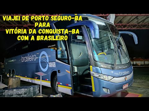 Viajei de Porto Seguro para Vitória da Conquista com a Brasileiro.