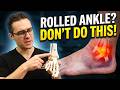 Fix TWISTED Ankle ROLLED Ankle Or SPRAINED Ankle Ligaments FASTER