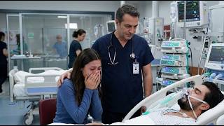 Following the doctor's explanation, Sıla Türkoğlu tearfully said goodbye to Halil İbrahim.