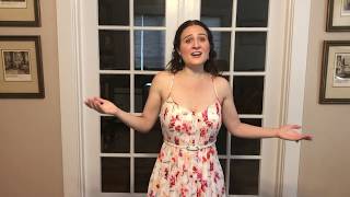 Elizabeth singing "I Want Magic" from A Streetcar 