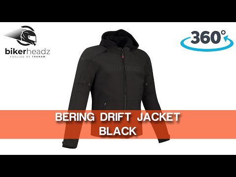Bering Drift Jacket Black - 360 HD | Bikerheadz.co.uk