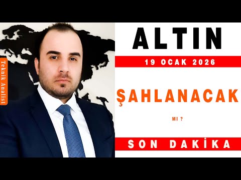 ALTIN ANALİZİ ŞAHLANACAK MI ? | ŞENOL KAAN | 19.01.2026