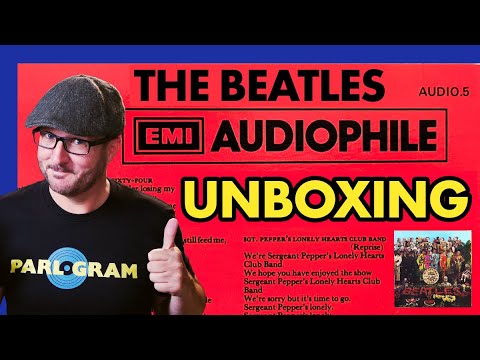 Unboxing The Beatles Rarest Sgt Pepper Audiophile Pressing | Australian AUDIO 5