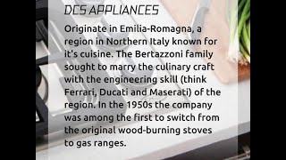 DCS Appliances Brand Informational Video by Elite Appliances