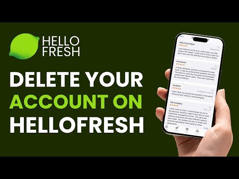 How To Delete Hellofresh Account