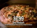 Pizza Hut Supreme Pizza Deal 1992