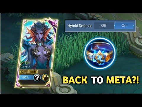 THANK YOU MOONTON FOR THIS NEW HYBRID DEFENSE MAKING KARRIE OVERPOWERED!! | MLBB