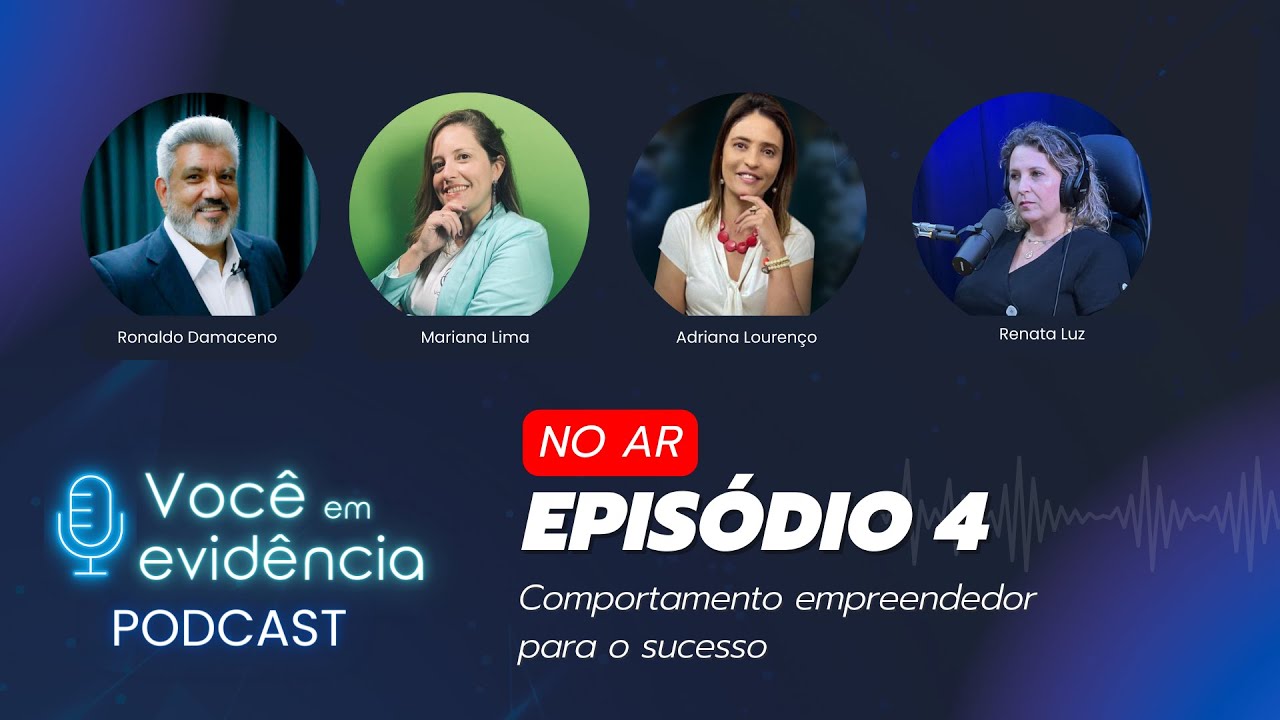 Adriana Lourenço e Renata Luz, Ronaldo e Mariana falam sobre Comportamento Empreendedor na J.Sucesso