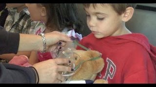 Pre-K Kids Learn First Aid at Unity Drive&#39;s Teddy Bear Care Program