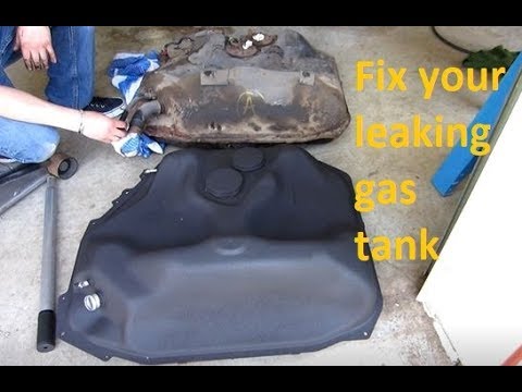 How to replace the gas tank in a Honda civic