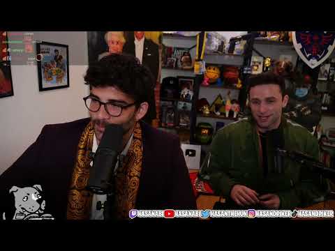 HasanAbi VOD 9 April 2023 TRUMP AT UFC! GUESTS GALORE SUNDAY FUNDAY SCARY GAMING W NEW HEART MONITOR