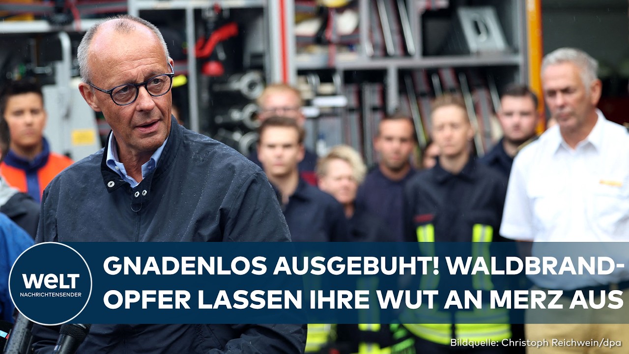 FRIEDRICH MERZ: Gnadenlos ausgebuht! Bürger in Hürtgenwald lassen ihre Wut am Kanzler aus