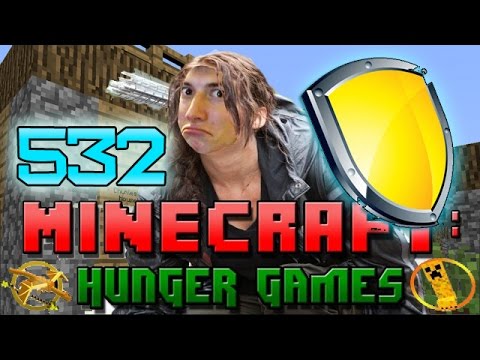 Minecraft: Hunger Games w/Mitch! Game 532 - VILLAGE DEFENSE!