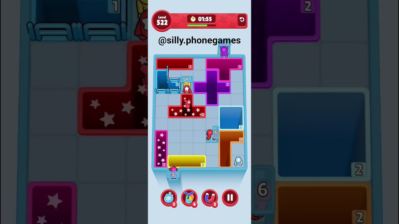 Drop Away Level 522 Walkthrough Solution