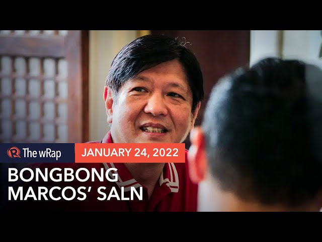 Of top presidential bets, Marcos the only one who won’t release SALN