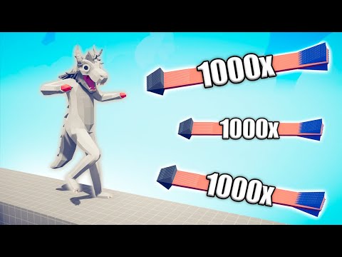 INDOMINUS REX vs 1000x OVERPOWERED UNITS - TABS | Totally Accurate Battle Simulator 2023