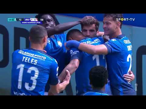 Golo André Rodrigues: CD Feirense (1)-0 CD Trofense - Liga Portugal SABSEG | SPORT TV