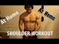 Shoulder Workout At Home! | GET HUGE SHOULDERS | 17 Year Old Bodybuilder