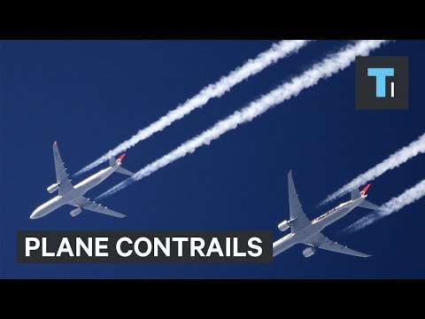 Why Jets Leave White Trails In The Sky