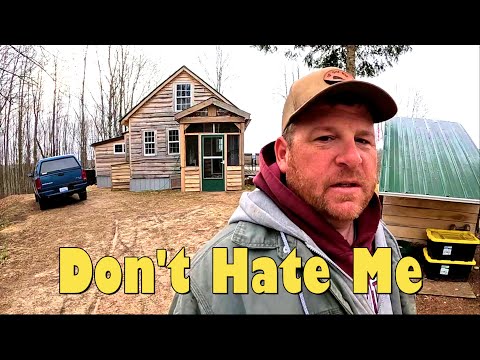 FOUR YEARS This Project Has Been on Hold - Developing Our Off Grid  Land and Homestead