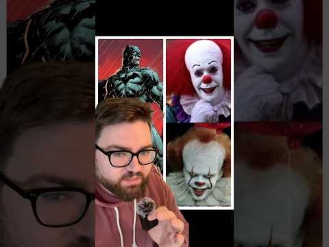 Batman Vs Pennywise! #batman #comicbooks #dccomics #horrormovies #it #stephenking #pennywise
