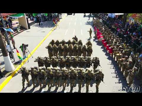 Escuela de Cóndores Bolivianos - Satinador 2024 #yacuiba #6deagosto #bolivia #satinador #condorpasa